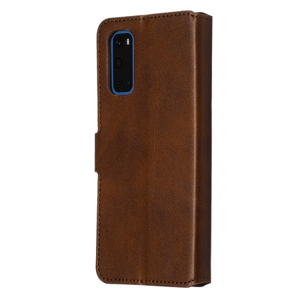 Classic Calf Texture Magnetic Attraction Horizontal Flip Leather Case with Stand & Card Slots & Wallet Function, For Galaxy S20, For Galaxy S20+, For Galaxy S20 Ultra