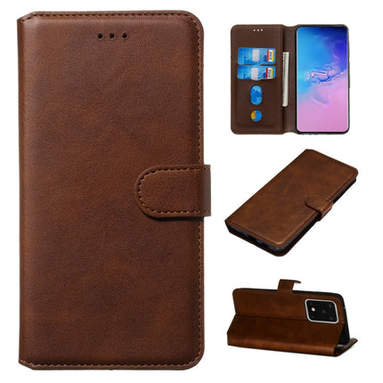 Classic Calf Texture Magnetic Attraction Horizontal Flip Leather Case with Stand & Card Slots & Wallet Function, For Galaxy S20, For Galaxy S20+, For Galaxy S20 Ultra