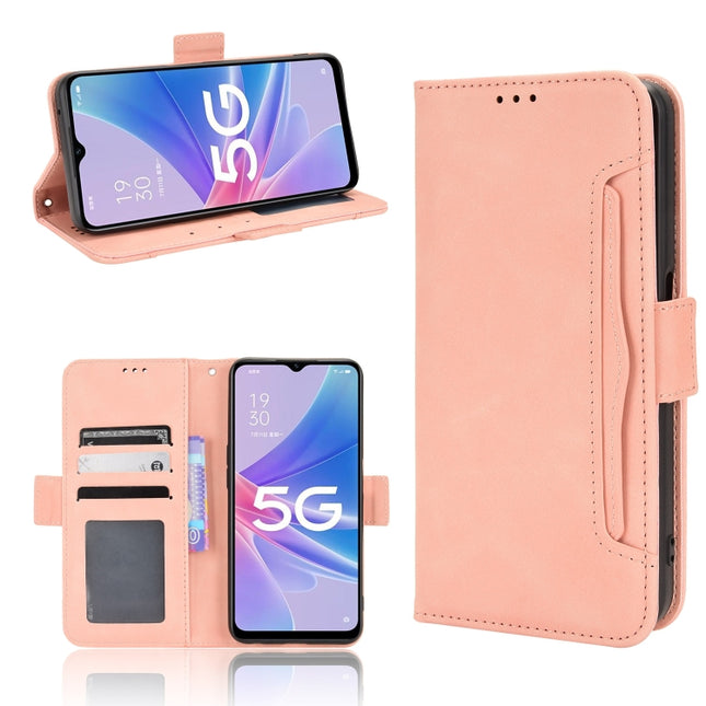 Skin Feel Calf Texture Card Slots Leather Phone Case, For OPPO A97 5G, For Realme GT2 Explorer Master, For TCL 30 XL, For vivo Y02s