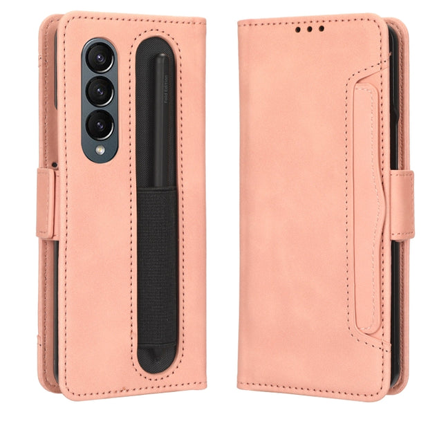 Skin Feel Calf Texture Card Slots Leather Phone Case, For Samsung Galaxy Z Fold4 5G, For HotPepper Serrano3, For OnePlus 10T 5G / Ace Pro 5G, For ZTE Avid 589 Z5158