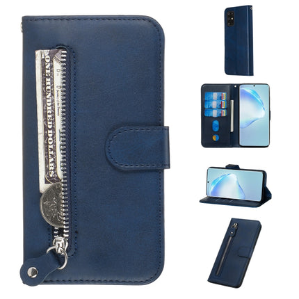 Fashion Calf Texture Zipper Horizontal Flip Leather Case with Stand & Card Slots & Wallet Function, For Galaxy S20 Ultra, For Galaxy S20, For Galaxy S20+