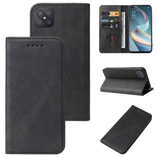 Magnetic Closure Leather Phone Case, For OPPO Reno4 Z 5G, For OPPO Reno5 F, For OPPO Reno7 4G, For OPPO Reno4 Pro, For OPPO Reno7 5G Global / Find X5 Lite, For OPPO Reno7 SE 5G, For OPPO Reno8 Lite, For OPPO Reno8 Pro, For OPPO Reno4 Pro 5G