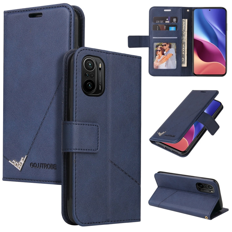 GQUTROBE Right Angle Leather Phone Case, For Xiaomi Poco F3, For Xiaomi Mi 11, For Xiaomi Mi 10T Lite 5G, For Xiaomi Mi Note 10