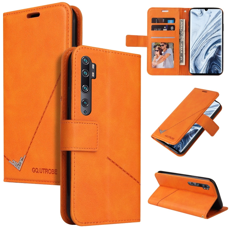 GQUTROBE Right Angle Leather Phone Case, For Xiaomi Poco F3, For Xiaomi Mi 11, For Xiaomi Mi 10T Lite 5G, For Xiaomi Mi Note 10