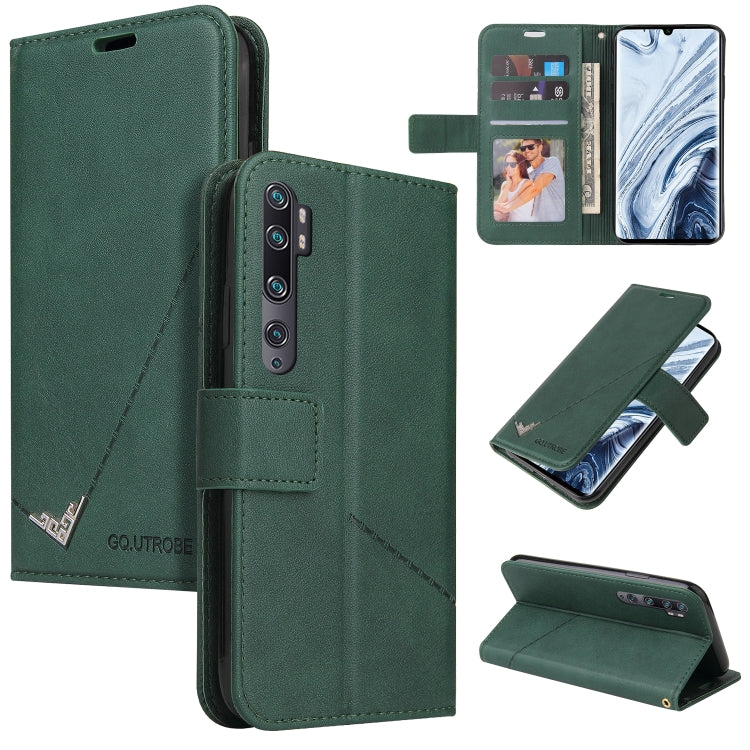 GQUTROBE Right Angle Leather Phone Case, For Xiaomi Poco F3, For Xiaomi Mi 11, For Xiaomi Mi 10T Lite 5G, For Xiaomi Mi Note 10
