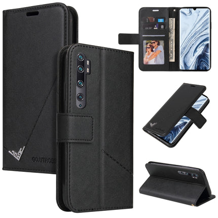 GQUTROBE Right Angle Leather Phone Case, For Xiaomi Poco F3, For Xiaomi Mi 11, For Xiaomi Mi Note 10, For Xiaomi Poco X3 NFC
