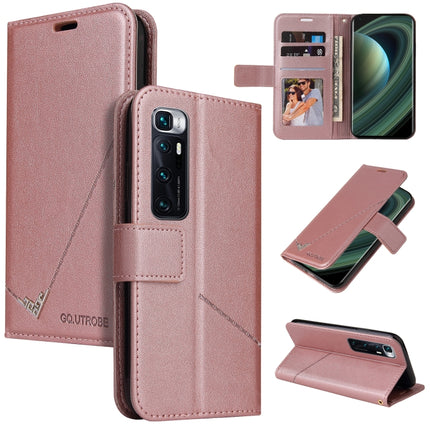 GQUTROBE Right Angle Leather Phone Case, For Xiaomi Mi 10T 5G, For Xiaomi Mi 10 5G, For Xiaomi Mi 10 Ultra, For Xiaomi Mi 10 Lite 5G