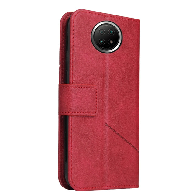 GQUTROBE Right Angle Leather Phone Case