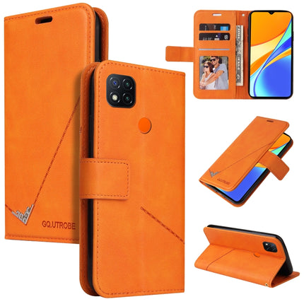 GQUTROBE Right Angle Leather Phone Case, For Xiaomi Redmi 9A, For Xiaomi Redmi 9C, For Xiaomi Redmi 9, For Xiaomi Redmi K20