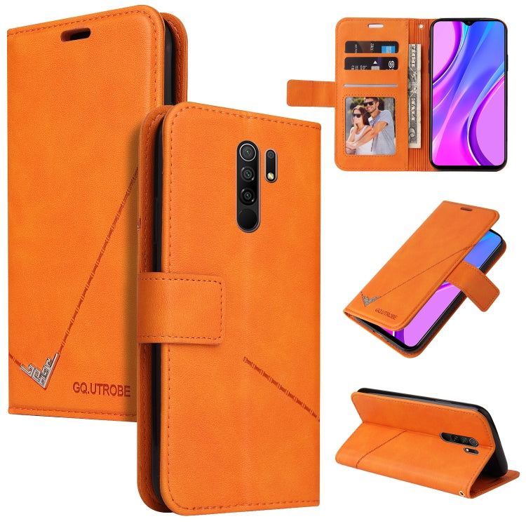GQUTROBE Right Angle Leather Phone Case