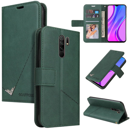 GQUTROBE Right Angle Leather Phone Case