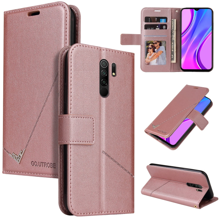 GQUTROBE Right Angle Leather Phone Case