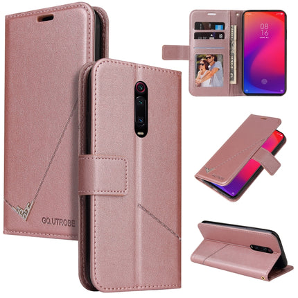 GQUTROBE Right Angle Leather Phone Case