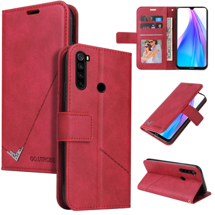 GQUTROBE Right Angle Leather Phone Case, For Xiaomi Redmi Note 8T, For Xiaomi Redmi Note 8 Pro, For Xiaomi Redmi Note 8, For Xiaomi Redmi 8A
