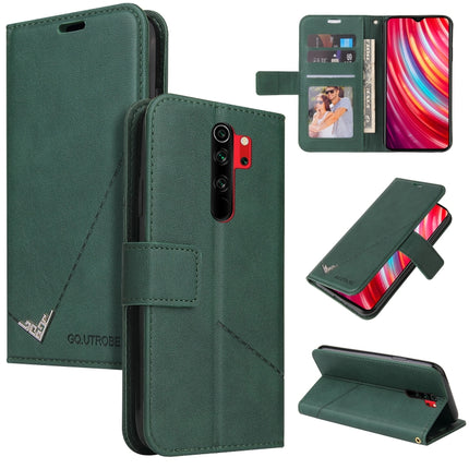 GQUTROBE Right Angle Leather Phone Case, For Xiaomi Redmi Note 8T, For Xiaomi Redmi Note 8 Pro, For Xiaomi Redmi Note 8, For Xiaomi Redmi 8A