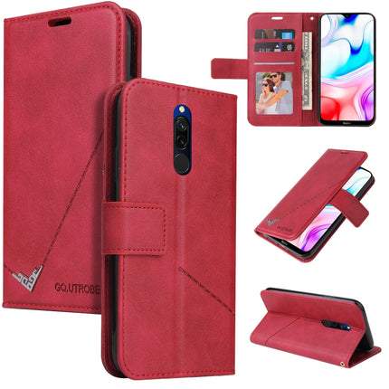 GQUTROBE Right Angle Leather Phone Case, For Xiaomi Redmi 8, For Xiaomi Redmi Note 7, For Xiaomi Redmi 7A