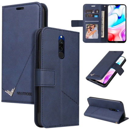 GQUTROBE Right Angle Leather Phone Case