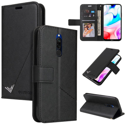 GQUTROBE Right Angle Leather Phone Case, For Xiaomi Redmi 8, For Xiaomi Redmi Note 7, For Xiaomi Redmi 7A