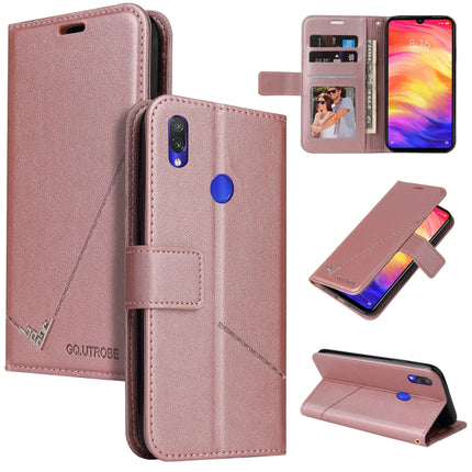 GQUTROBE Right Angle Leather Phone Case, For Xiaomi Redmi 8, For Xiaomi Redmi Note 7, For Xiaomi Redmi 7A