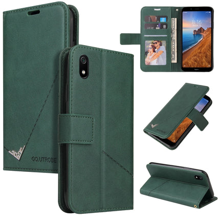 GQUTROBE Right Angle Leather Phone Case, For Xiaomi Redmi 8, For Xiaomi Redmi Note 7, For Xiaomi Redmi 7A