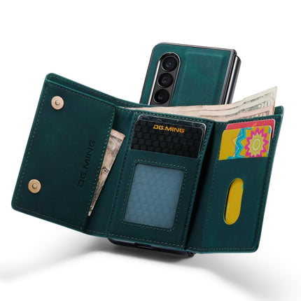 DG.MING M1 Series 3-Fold Multi Card Wallet + Magnetic Phone Case