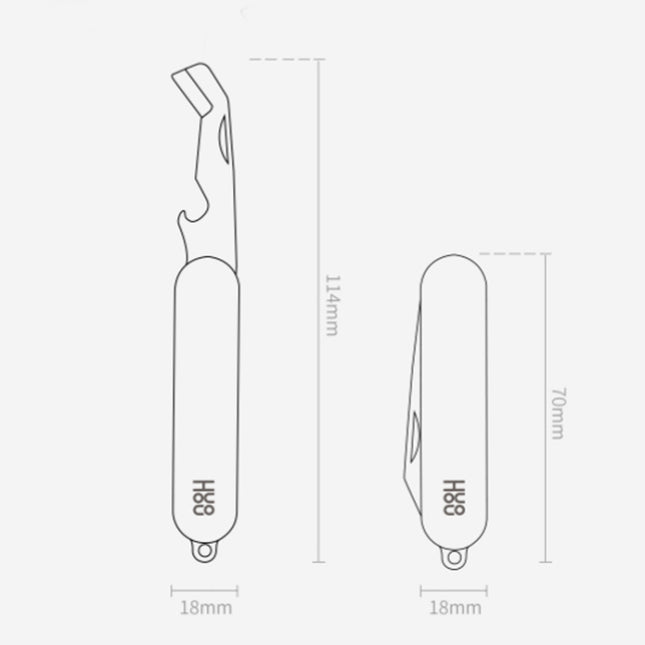 Original Xiaomi Youpin Huohou Mini Unpacking Foldable Knife