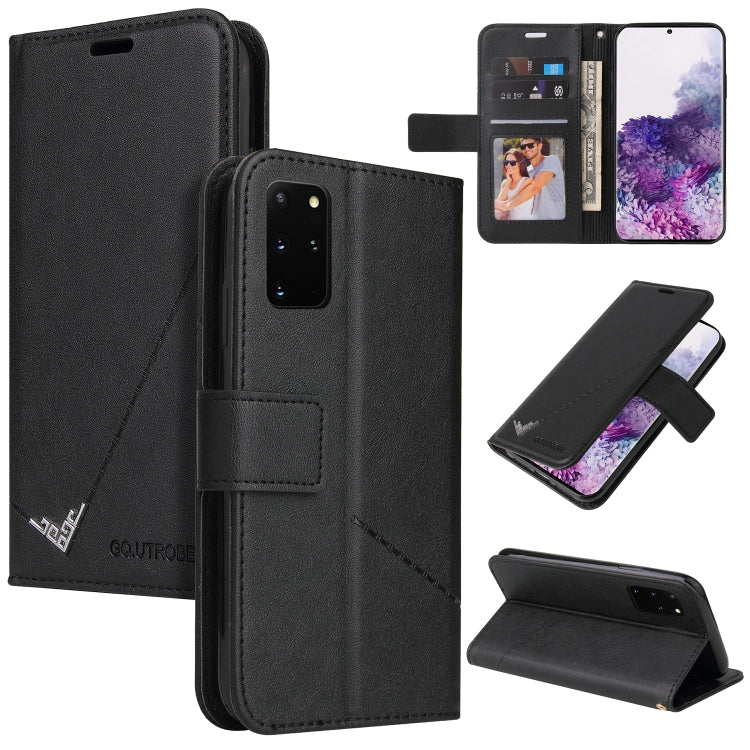 GQUTROBE Right Angle Leather Phone Case, For Huawei P40, For Huawei P40 Lite, For Huawei P40 Pro, Huawei P smart 2021