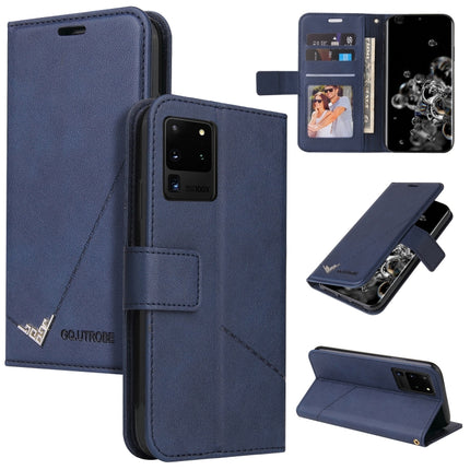 GQUTROBE Right Angle Leather Phone Case, For Huawei P40, For Huawei P40 Lite, For Huawei P40 Pro, Huawei P smart 2021