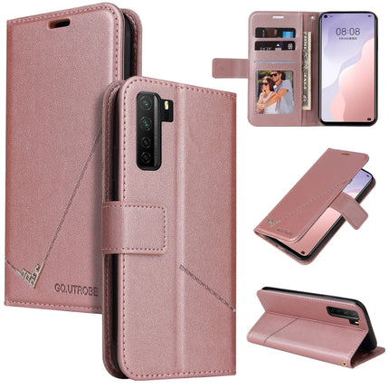 GQUTROBE Right Angle Leather Phone Case, For Huawei nova 7 SE, For Huawei Mate 40, For Huawei Mate 40 Lite, For Huawei Mate 40 Pro