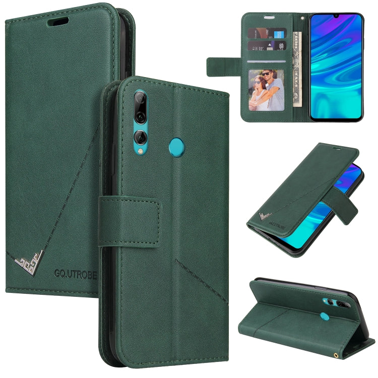 GQUTROBE Right Angle Leather Phone Case, For Huawei Y6p, For Huawei Y5p / Honor 9S, For Huawei P Smart Z, For Honor 10 Lite