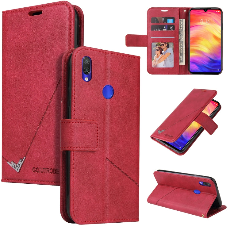 GQUTROBE Right Angle Leather Phone Case, For Huawei Enjoy 9s, For Huawei Y6 2019, For Huawei P30 Lite