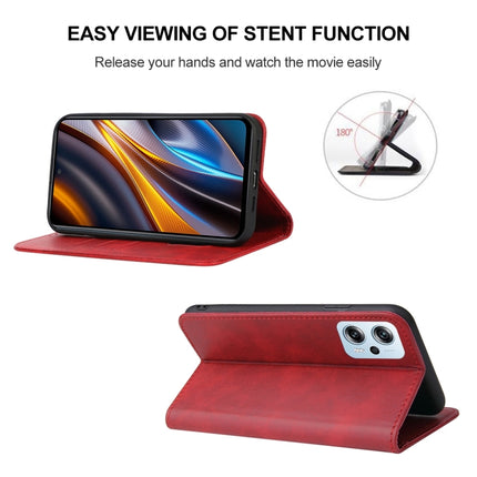 Magnetic Closure Leather Phone Case, For Xiaomi Poco X4 GT