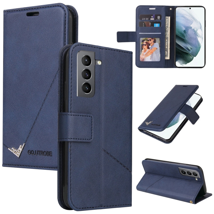 GQUTROBE Right Angle Leather Phone Case, For Samsung Galaxy S21 5G, For Samsung Galaxy S21+ 5G, For Samsung Galaxy S21 Ultra 5G, For Samsung Galaxy S22 5G