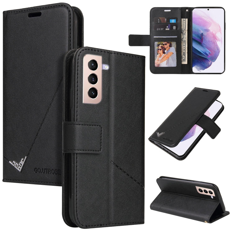 GQUTROBE Right Angle Leather Phone Case, For Samsung Galaxy S22+ 5G, For Samsung Galaxy S22 Ultra 5G, For Samsung Galaxy S20, For Samsung Galaxy S20+