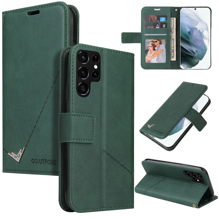 GQUTROBE Right Angle Leather Phone Case, For Samsung Galaxy S22+ 5G, For Samsung Galaxy S22 Ultra 5G, For Samsung Galaxy S20, For Samsung Galaxy S20+
