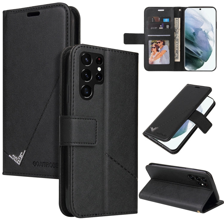 GQUTROBE Right Angle Leather Phone Case, For Samsung Galaxy S22+ 5G, For Samsung Galaxy S22 Ultra 5G, For Samsung Galaxy S20, For Samsung Galaxy S20+