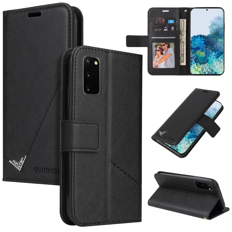 GQUTROBE Right Angle Leather Phone Case, For Samsung Galaxy S22+ 5G, For Samsung Galaxy S22 Ultra 5G, For Samsung Galaxy S20, For Samsung Galaxy S20+