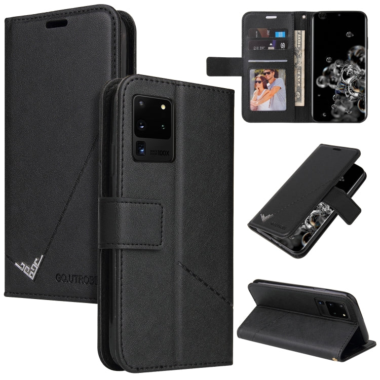 GQUTROBE Right Angle Leather Phone Case, For Samsung Galaxy S20 Ultra, For Samsung Galaxy S21 FE 5G, For Samsung Galaxy S20 FE, For Samsung Galaxy Note20