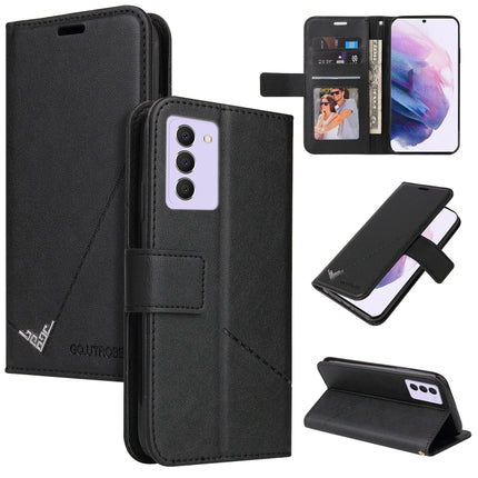GQUTROBE Right Angle Leather Phone Case