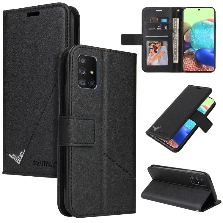 GQUTROBE Right Angle Leather Phone Case, For Samsung Galaxy A32 4G, For Samsung Galaxy A22 5G, For Samsung Galaxy A22 4G, For Samsung Galaxy A12 5G
