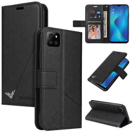 GQUTROBE Right Angle Leather Phone Case