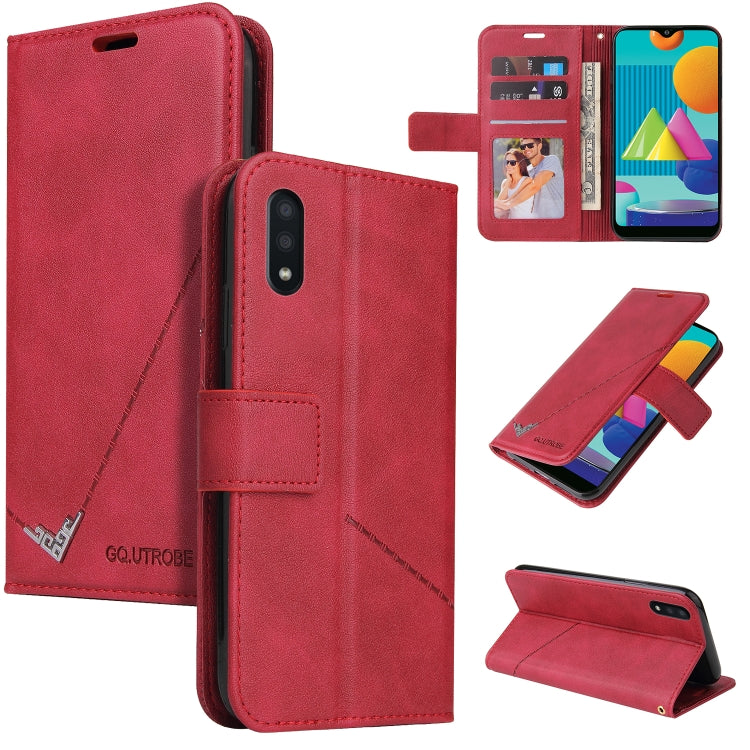 GQUTROBE Right Angle Leather Phone Case, For Samsung Galaxy A02, For Samsung Galaxy A02s, For Samsung Galaxy A71 5G, For Samsung Galaxy A51 5G