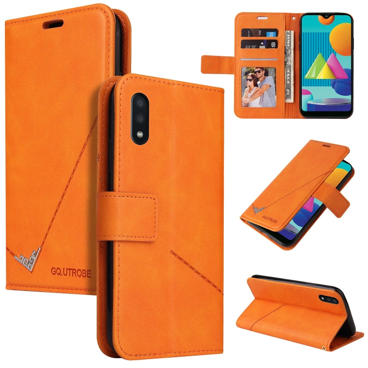 GQUTROBE Right Angle Leather Phone Case