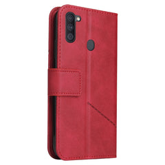GQUTROBE Right Angle Leather Phone Case, For Samsung Galaxy A11 Global Version, For Samsung Galaxy A01 Core, For Samsung Galaxy M51, For Samsung Galaxy M31