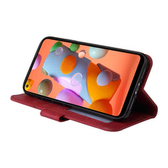 GQUTROBE Right Angle Leather Phone Case, For Samsung Galaxy A11 Global Version, For Samsung Galaxy A01 Core, For Samsung Galaxy M51, For Samsung Galaxy M31