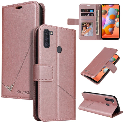 GQUTROBE Right Angle Leather Phone Case