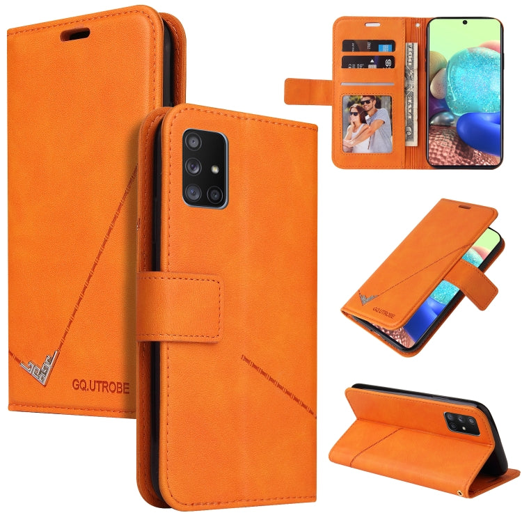 GQUTROBE Right Angle Leather Phone Case, For Samsung Galaxy M31s, For Samsung Galaxy A41, For Samsung Galaxy A31, For Samsung Galaxy A21