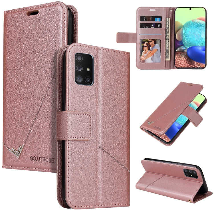GQUTROBE Right Angle Leather Phone Case, For Samsung Galaxy M31s, For Samsung Galaxy A41, For Samsung Galaxy A31, For Samsung Galaxy A21