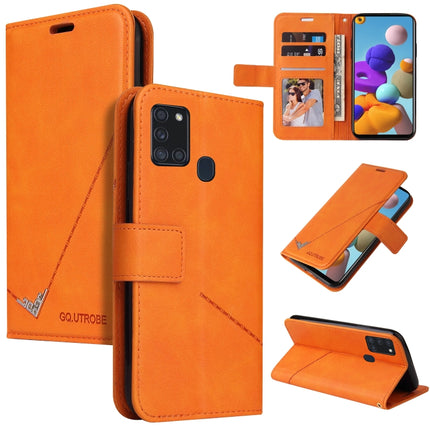 GQUTROBE Right Angle Leather Phone Case