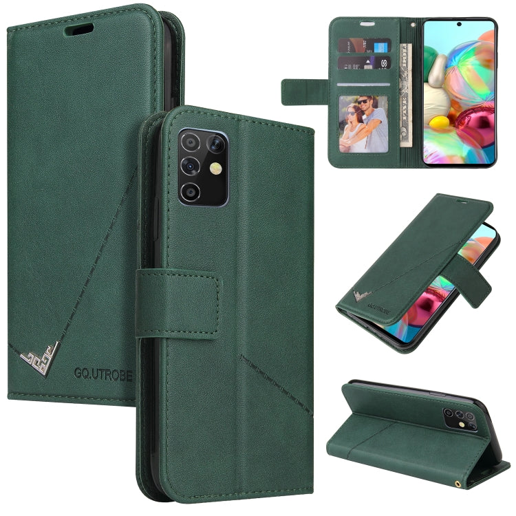 GQUTROBE Right Angle Leather Phone Case, For Samsung Galaxy A21s, For Samsung Galaxy Note10 Lite / A81, For Samsung Galaxy A71, For Samsung Galaxy A51